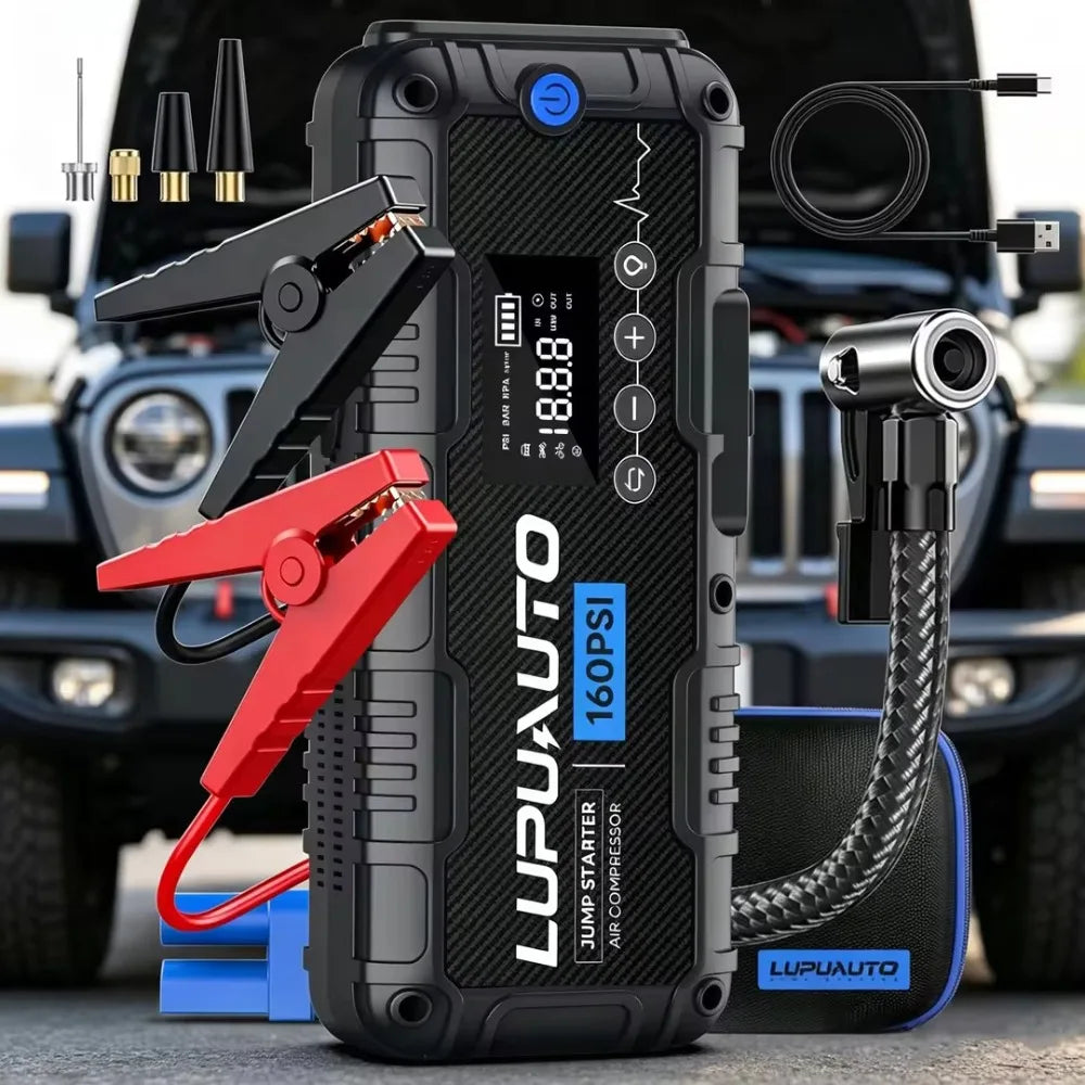 Car Jump Starter & Tyre Inflator