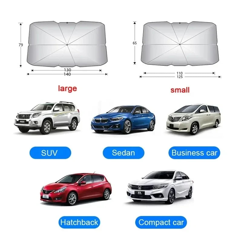 Windshield Sun Shade Umbrella