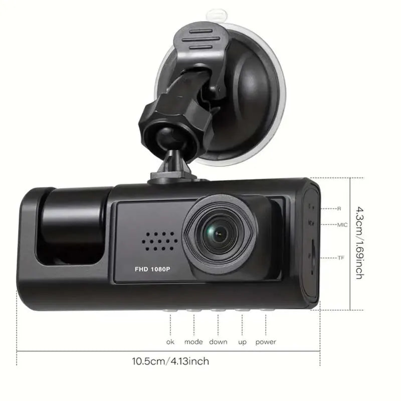 Front & Cabin Dash Cam