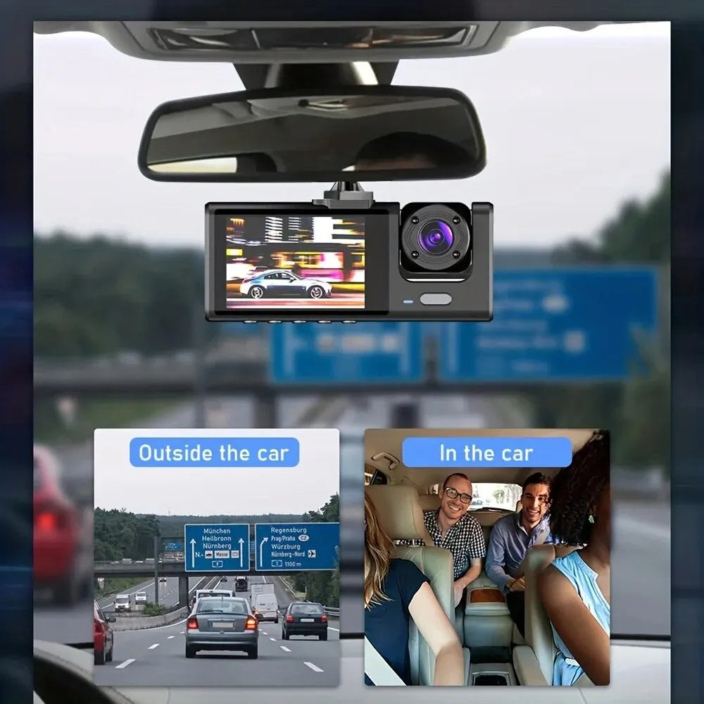 Front & Cabin Dash Cam