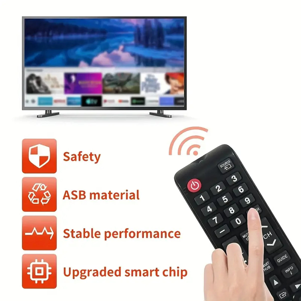 Replacement TV Remote