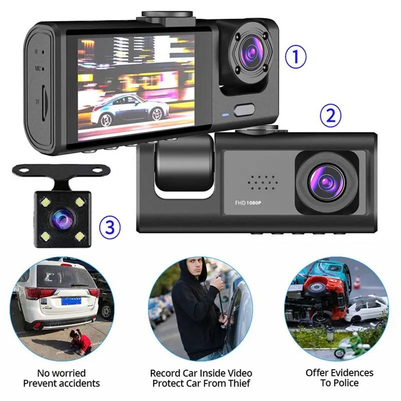 Front & Cabin Dash Cam
