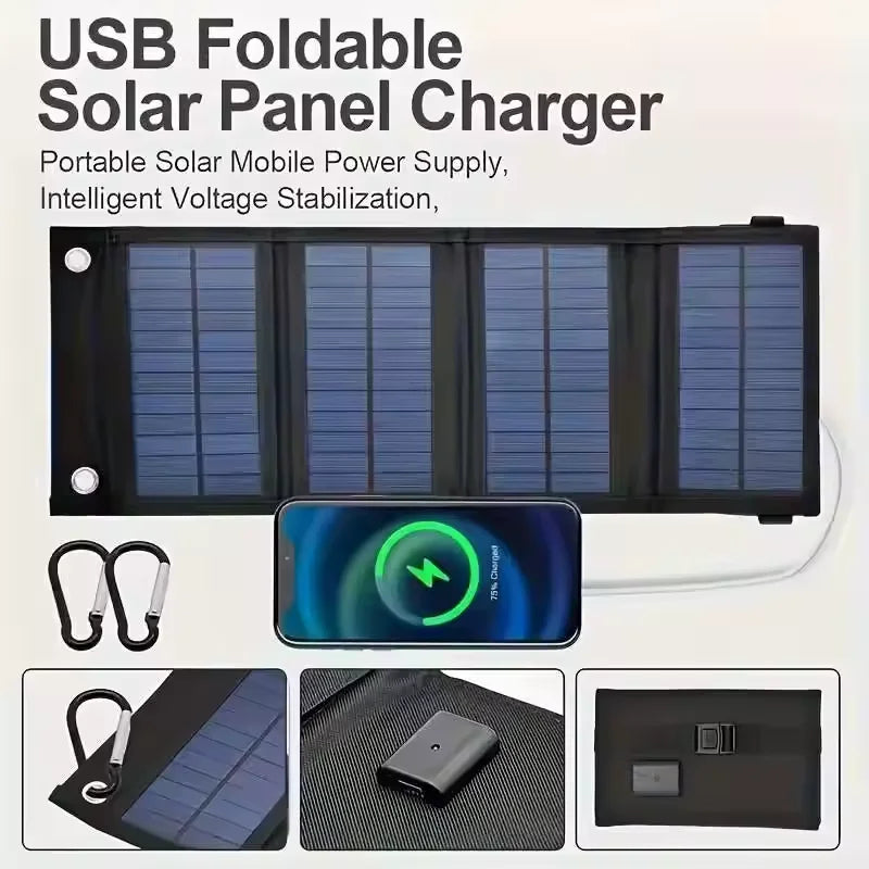 Foldable Solar Panel Charger