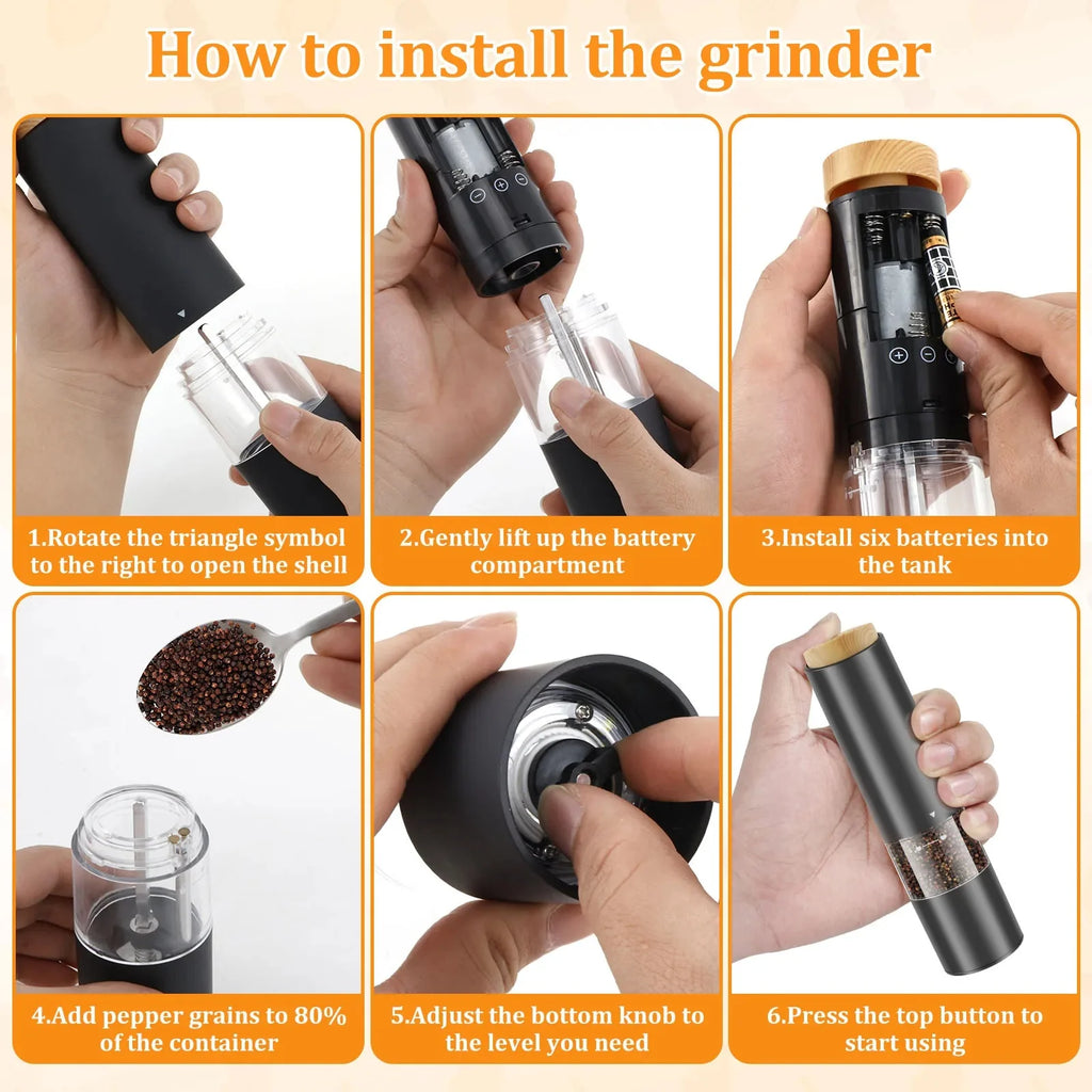 Electric Salt & Pepper Grinder