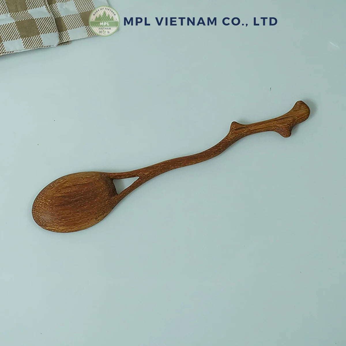 Wooden Leaf Spoon