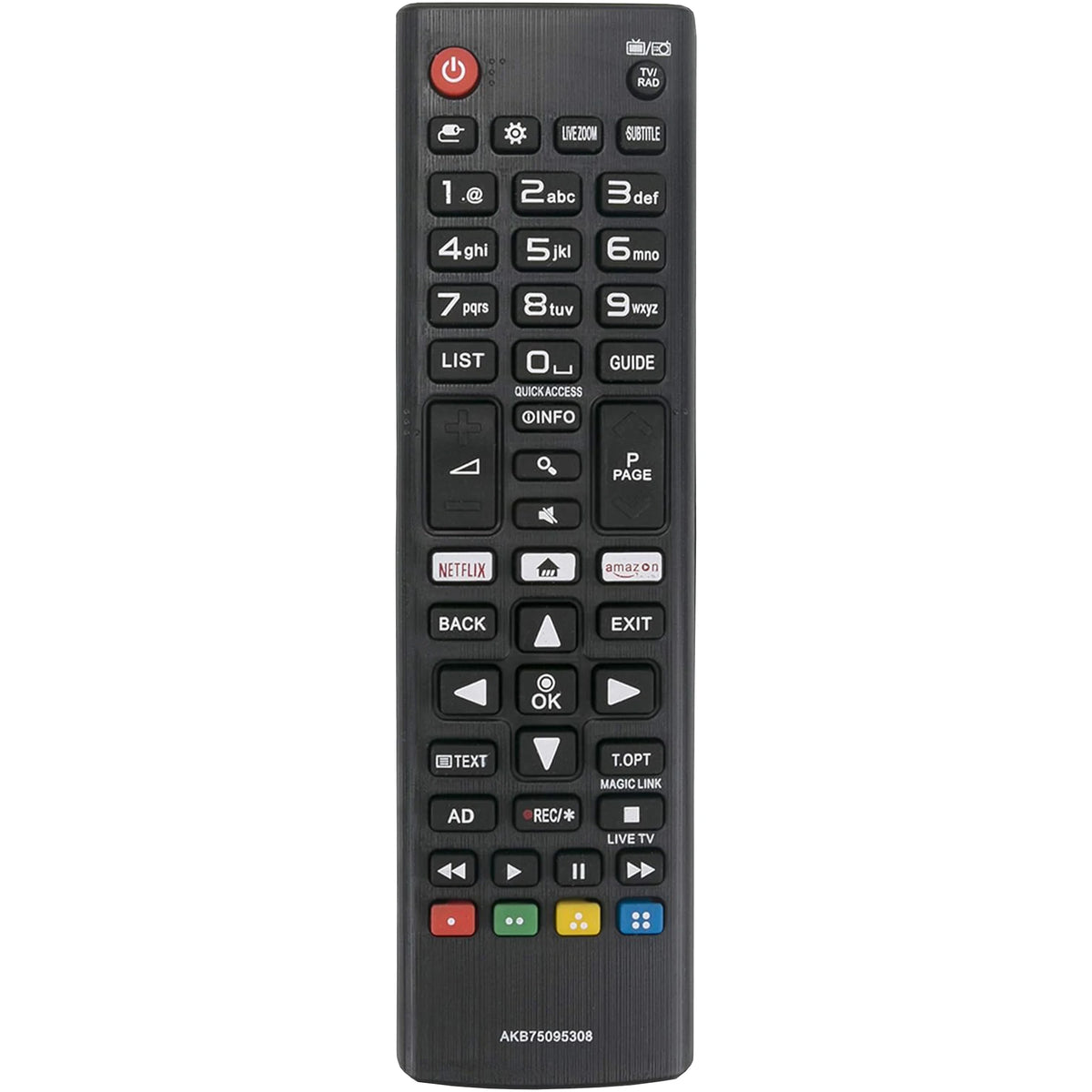 Replacement TV Remote
