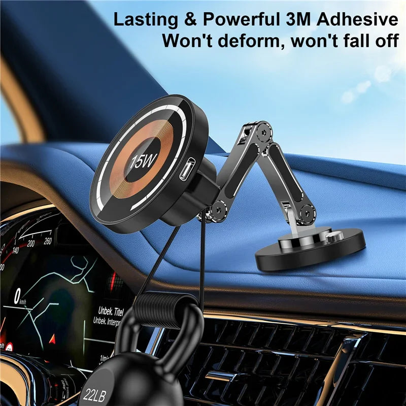 Magnetic Wireless Car Charger Mount