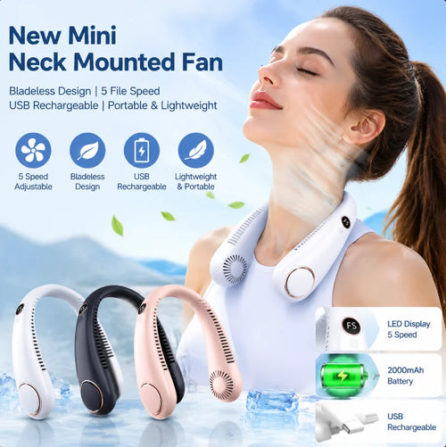 Bladeless Neck Fan