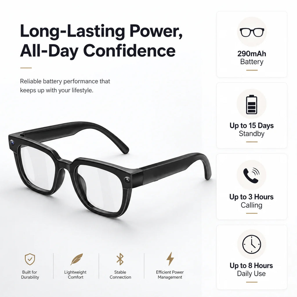 4K AI Smart Glasses