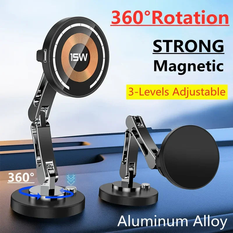 Magnetic Wireless Car Charger Mount