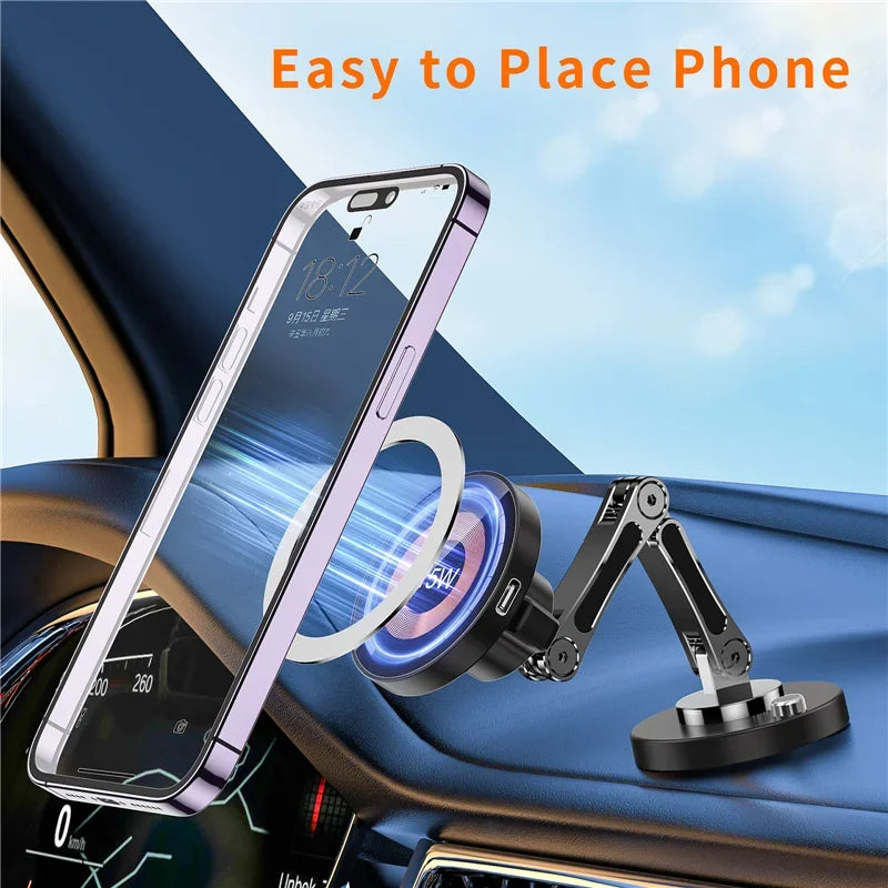Magnetic Wireless Car Charger Mount