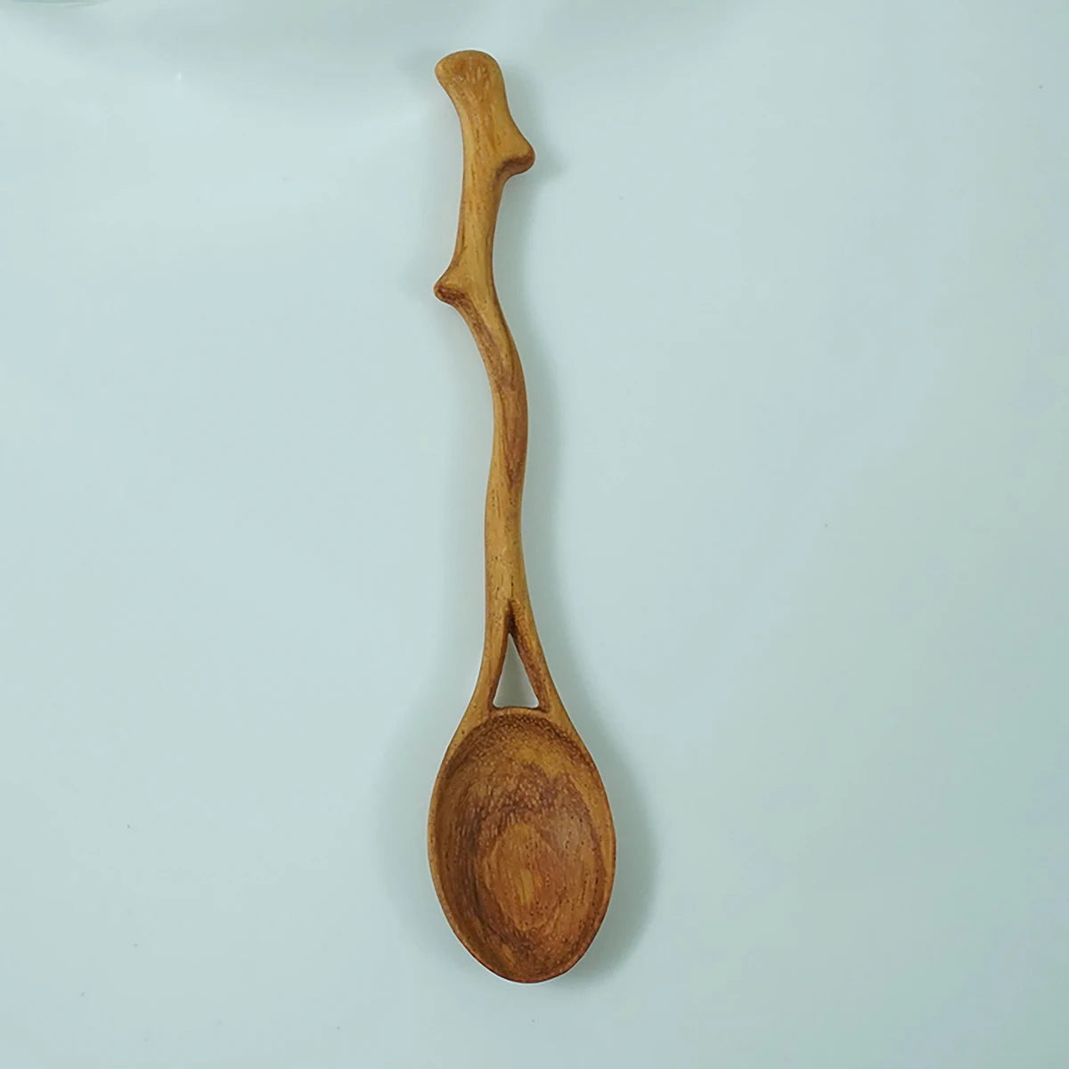 Wooden Leaf Spoon