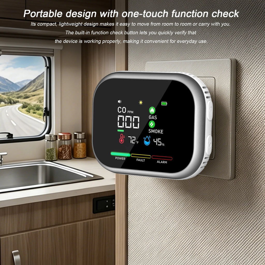 6-in-1 Air Quality Monitor