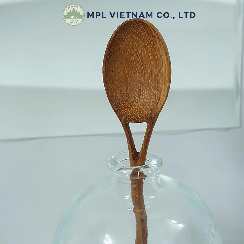 Wooden Leaf Spoon