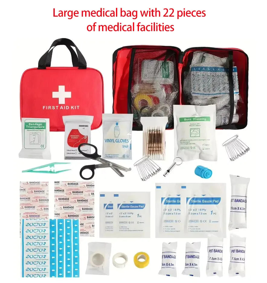 22-Piece First Aid Kit